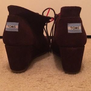 TOMS Wedge Booties